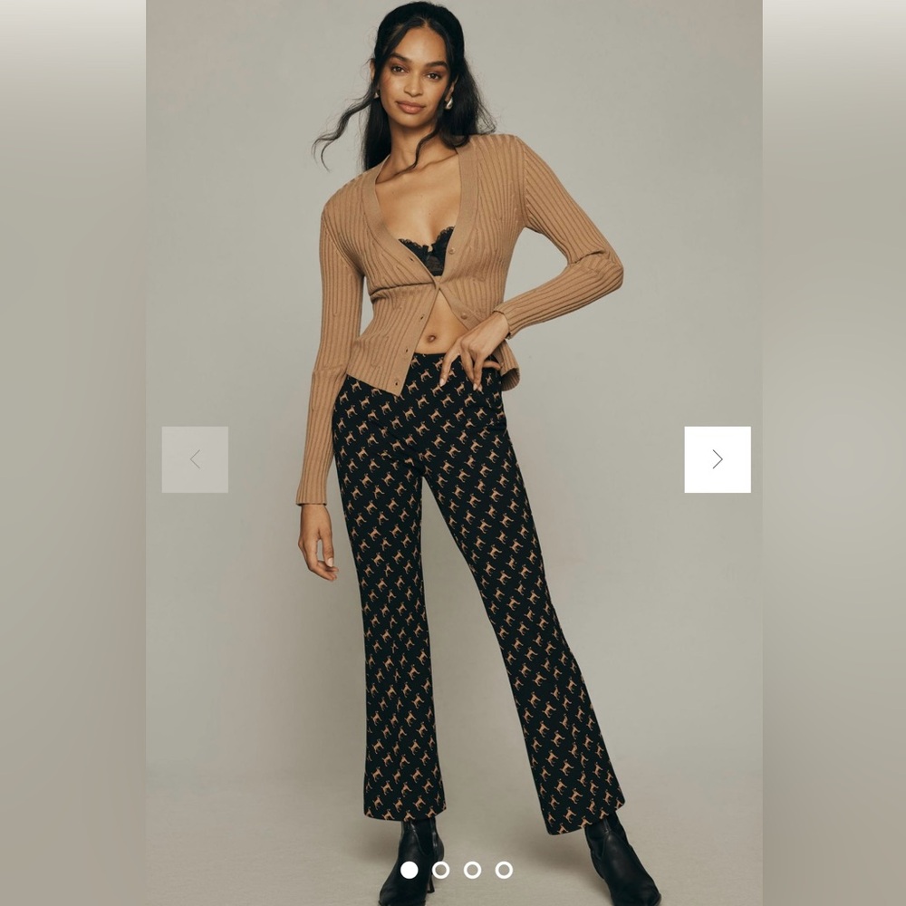 ISO! The Margot Kick-Flare Cropped Pants by Maeve